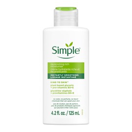Simple - Crema hidratante facial, Replenishing Rich 4.2 oz, 2512.89968 gramos, 119.33502 mililitro, 1 - 2 oz - Daily Care