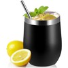 SZKKQKJ Stainless Steel Double Walled Heat Resistant Mate Tea Cup