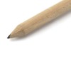 noTrash2003 Natural Mini Pencil Short with Eraser Half Pencil Half