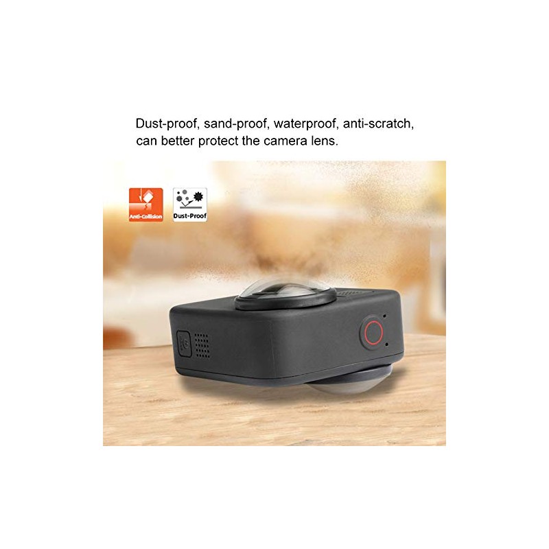 PULUZ Compatible with GoPro Max Lens Cover Acrylic Lens Protective