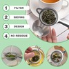 Small Sieve Fine Mesh, 2 Pcs Tea Strainers for Loose