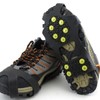 Leebei Non-Slip Shoe Covers, Ice Snow Grippers, 10-Stud Slip-on Stretch