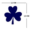 2 X irish Shamrock Semi Permanent Tattoo Waterproof Lasts 1-2