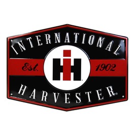 International Harvester Est. 1902 Hexagon Sign 11.5" x 15.5" Sign-2203
