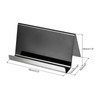 PATIKIL Business Card Holder, 2 Pack Reflective 304 Stainless Steel