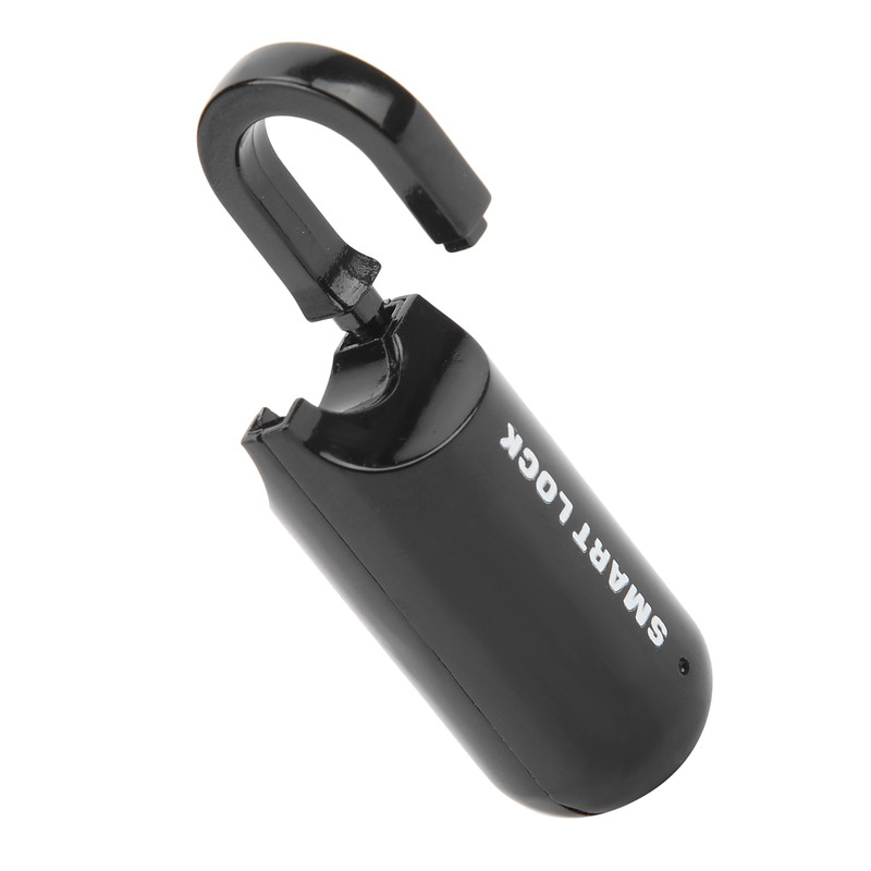 Fingerprint Lock AntiTheft Security USB Rechargeable Thumbprint Padlock for Luggage