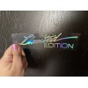 Laser Limited Edition Laser Cut Decal Sticker - Reflective/Mul