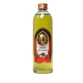 The Peace of God Rose of Sharon Scented Blessed Holy Anointing Oil Bottle for Christian Prayer, Meditation from Israel Jerusalem - 250 ml | 8.5 fl.oz.