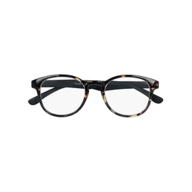 SILAC Lesebrille Herren und Unisex – Runde Gläser – Schildpatt-Muster im Retro-Style - Lesehilfe und Lupenbrille in Unisex – Leicht, Robust und Bequem - + 3,50 Dioptrie - Brown Turtle & Wood 7302