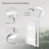 Vent Systems White ABS Plastic Access Panel 8 x 16