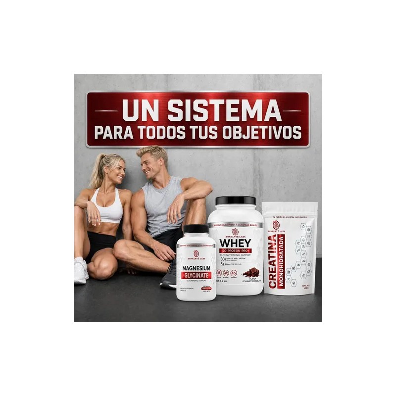 Glicinato De Magnesio Bonsanté Labs Magnesium Glycinate 500mg, 100 Caps