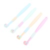 4pcs Three Sided Toothbrush Soft Bristles Three Head Teeth Cleaner