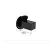 Square Angle Stop Valve Brass Black Finish G1/2"Shut Off Valve