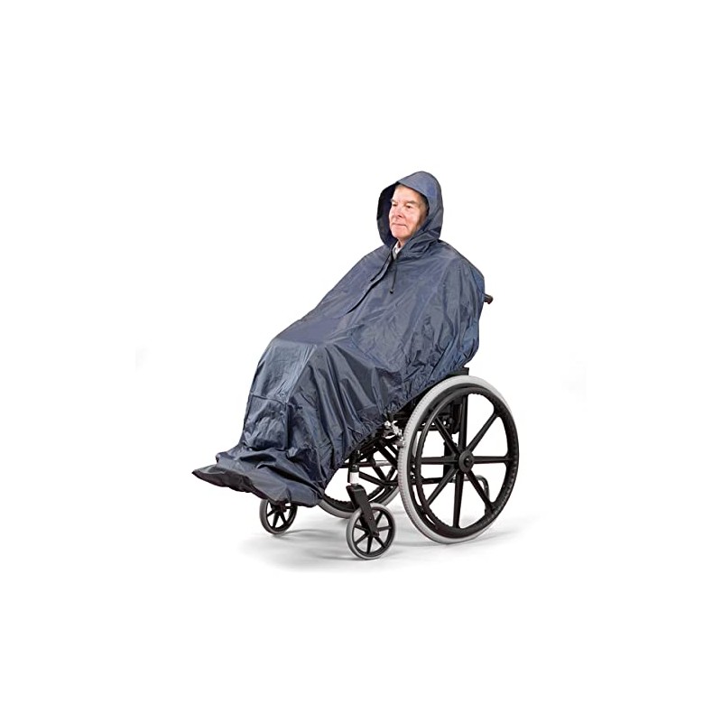 Days Wheelchair Poncho, Waterproof, Lined, Hooded