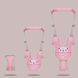 Felly Baby Walker for Baby, Baby Walker Aid, Standing Walking Learning Aid Walker Adjustable with Bib, Baby Walking Aid for Toddlers 6-36 Months (Small Bear)