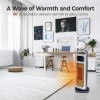 Comfort Zone 26" Oscillating Digital Tower Heater with Remote Control,