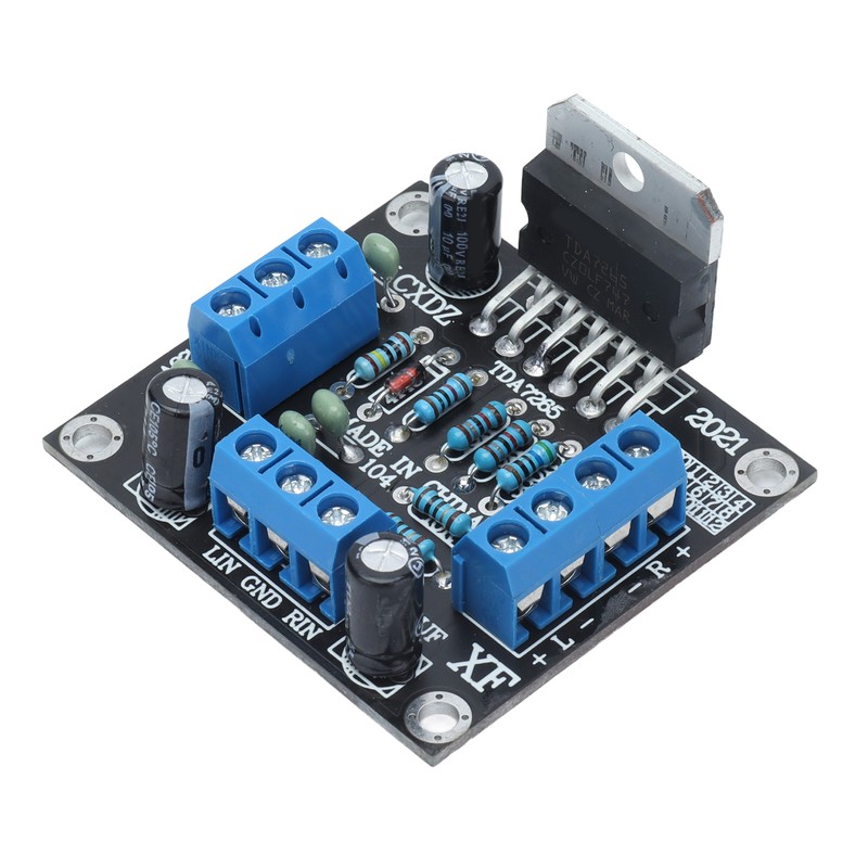 Stereo Power Amplifier Board High Accuracy Excellent Sound Quality Dual