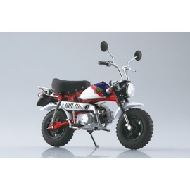 Aoshima Bunka Kyozai Skynet 1/12 Complete Bike Honda Monkey Special Shasta White (Tricolor)