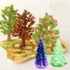 FineInno 2 Pcs Christmas Tree Resin Mold, Mini Pines Tree