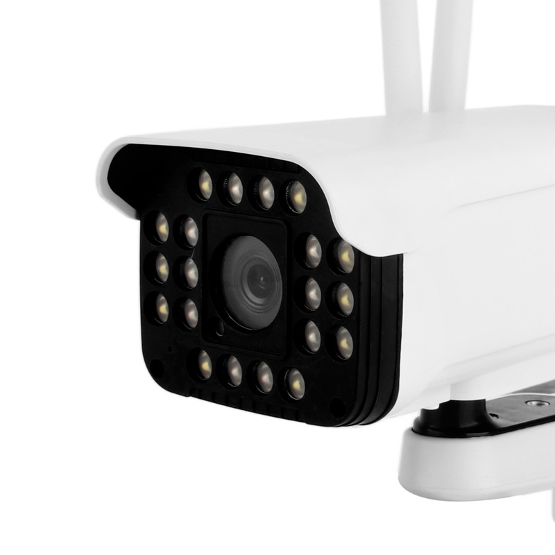 1080P Security Outdoor Camera PTZ 2.4Ghz WiFi IP66 Waterproof 20‑LED