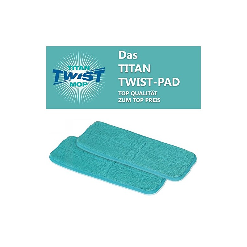 Titan Twist Mop Set of 2 Replacement Pads - As