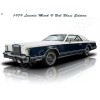 1979 Lincoln Mark V Bill Blass Edition New Metal Sign: - Large Size