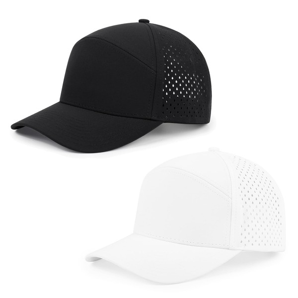 Cmonie 2Pack Quick Dry Baseball Cap Breathable Mesh Golf Hat