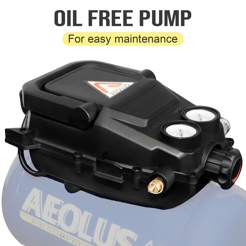 AEOLUS A Air Compressor, 3 Gallon Max 110 PSI Portable