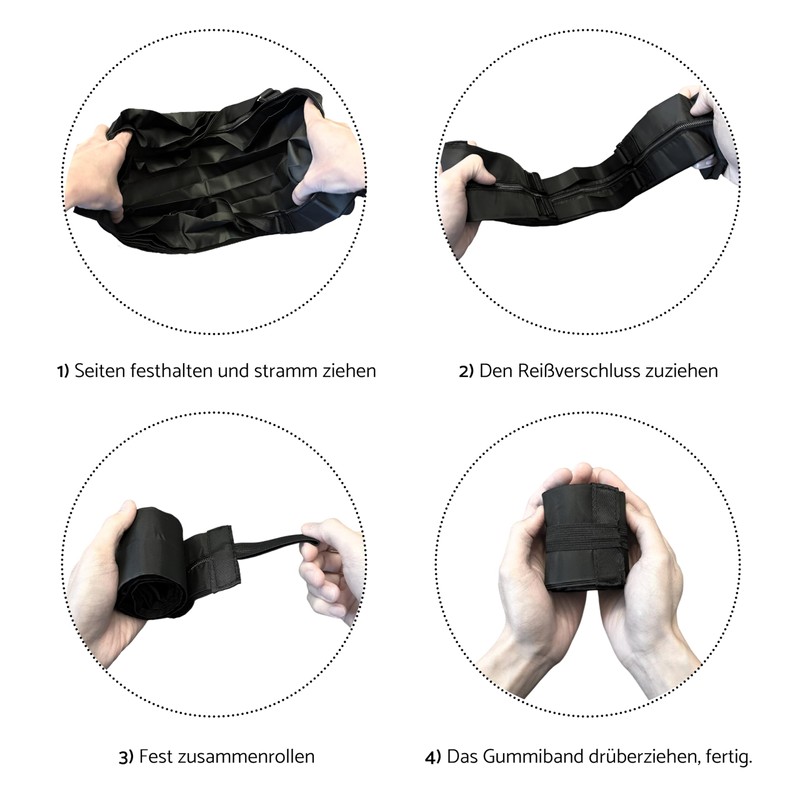 Paulde Foldable Shopping Bag - Practical for Travel, Sports, Bulk