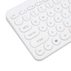 2.4G Wireless Keyboard Mouse Combo 78 Key Retro Round Keycap