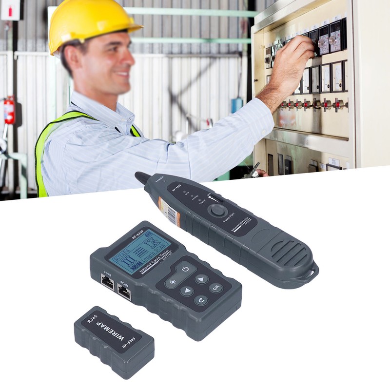 NF‑8209 Electric Network Cable Finder Portable Anti Interference POE Line