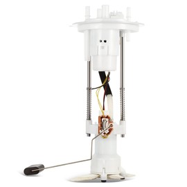 Auto Dynasty E2531M / E2452M Electric Fuel Pump Assembly Module Compatible with Ford F-150 5.4L Flex Fuel 2006-2008, 12V, White