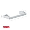Delta 74355 Trillian Wall Mount Pivot Arm Toilet Paper Holder