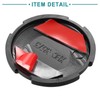 ACROPIX Car Exterior Door Panel Key Hole Protector Cover Fit
