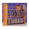 3 Row Dowel CD Rack (Honey Oak)