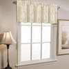 Loom and Mill Luxury Jacquard Valances for Living Room Window,