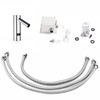 interhasa! Touchless Bathroom Faucet Chrome Automatic Bathroom Sink Faucet with