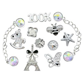 NOPKESV Shoe Pin Shoe Charms PVC Shoe Charm for Children Clog Decor for Girls Women Children