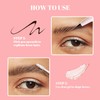 2-in-1 Eyebrow Pencil and Clear Gel – Dual-Ended Waterproof Brow