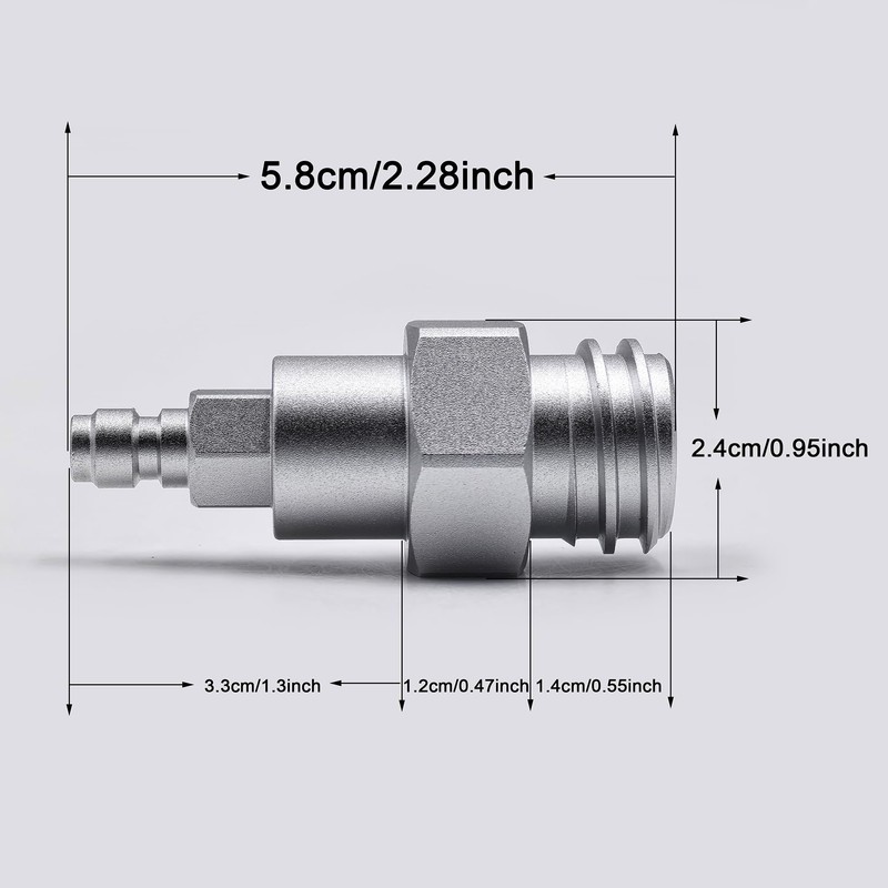 Aopkeo Soda Water Maker Machine Carbon Dioxide Fill Station Adapter
