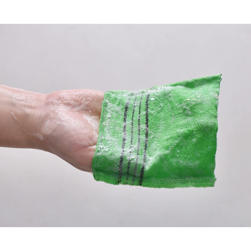 Sofrien - Guantes de toalla exfoliantes coreanos, toalla de ducha
