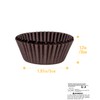 Gcardist 300-Count Coffee Cupcake Liners Muffin Linner No Smell, Food