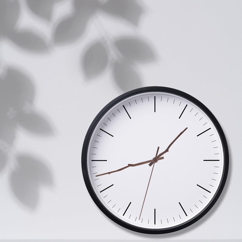 Uonlytech 5 Sets Clock Hands Clocks Wood Personality Black Walnut