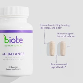 bioTE Nutracéuticos - Vh Balance - Salud Vaginal + Apoyo Al Microbioma