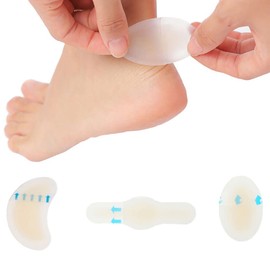 15 Pcs Blister Plasters Heel Blister Pads, 42 * 62mm Heel Bandages Cover, Heel Blister Prevention, Bunion Pads for Faster Healing Wound