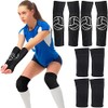 Hungdao 2 Set Volleyball Knee Pad and Arm Sleeve Volleyball