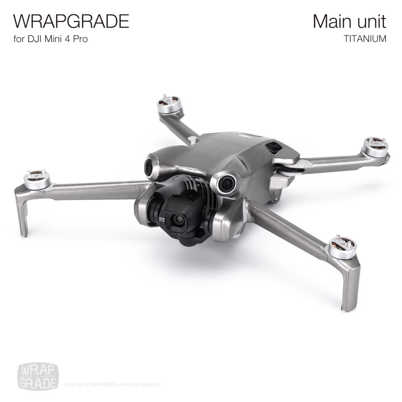 WRAPGRADE Skin Stickers Compatible with DJI Mini 4 Pro |