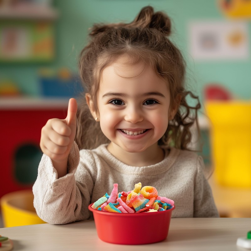 Gummy Candy Mix 2-Pound Bag | Peach Rings, Pencil Bites,