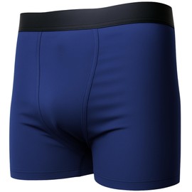 Sereni Urinary Leak Pants, Incontinence Pants, 0.7 fl oz (20 ml), Men's, Absorbent Boxer Shorts, Light Incontinence, Water Absorbent, Waterproof, Deodorizing, Antibacterial, Natural Silhouette, navy