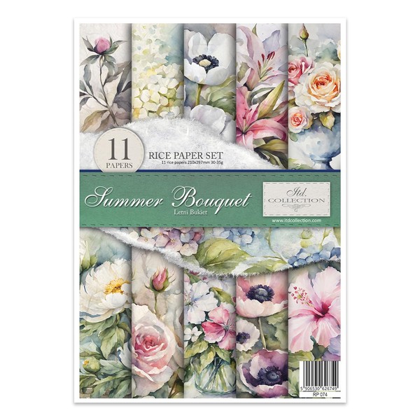 ITD Collection - Rice Paper for Decoupage A4 - Decoupage